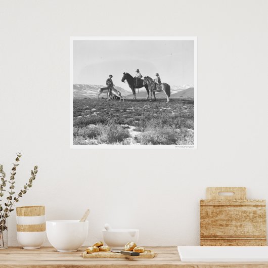 Petting Antelopes Poster (Keuken)