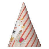 Petting Zoo Party Animals Barnyard Birthday Theme Feesthoedjes (Rechts)