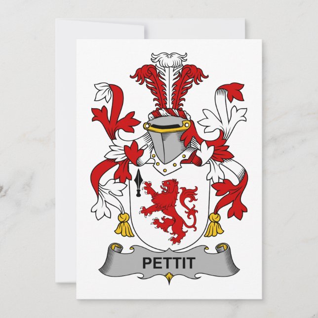 Pettit Family Crest (Voorkant)
