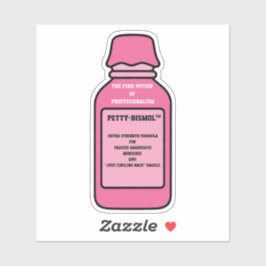 Petty-Bismol Extra Sterkte Kantoorsticker Sticker