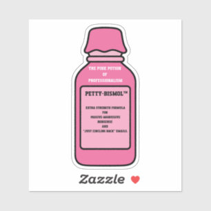 Petty-Bismol Extra Sterkte Kantoorsticker Sticker