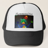 Petty Dripps Juggles.  HammondArt Trucker Hat Pet (Voorkant)