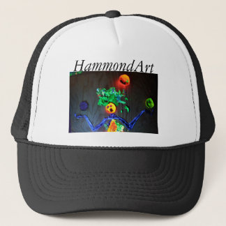 Petty Dripps Juggles.  HammondArt Trucker Hat Pet