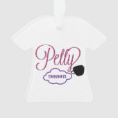 Petty Joy Ornament (voorkant)