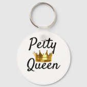 Petty Queen Sleutelhanger (Voorkant)