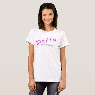Petty Slant TShirt roze