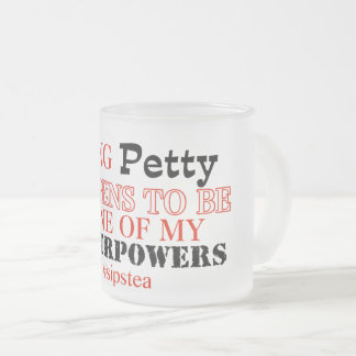 Petty Superpower Matglas Koffiemok