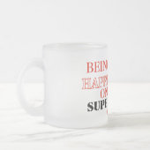 Petty Superpower Matglas Koffiemok (Links)