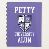 Petty University Alum afstudeerder alma mater peri Planner (Voorkant)