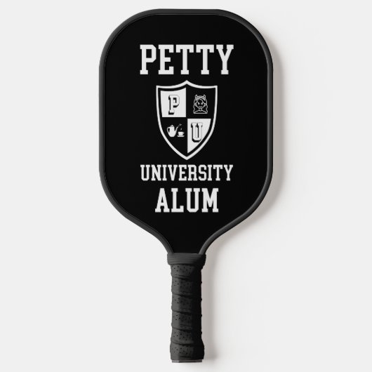 Petty University Alum afstudeerder alma mater sarc Pickleball Paddle (Voorkant)