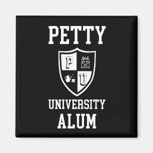 Petty University Alum afstudeerder sarcastische al Magneet
