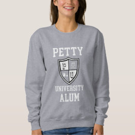 Petty University Alum afstuderen alma mater grappi Trui