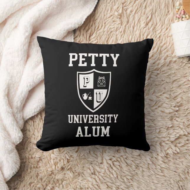 Petty University Alum afstuderen gepersonaliseerd  Kussen (Deken)