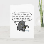 Petty zegt... feestdagen kaart (Voorkant)