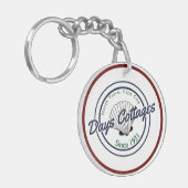 Petunia #17, Dagen Cottages Sleutelhanger (Voorkant Links)