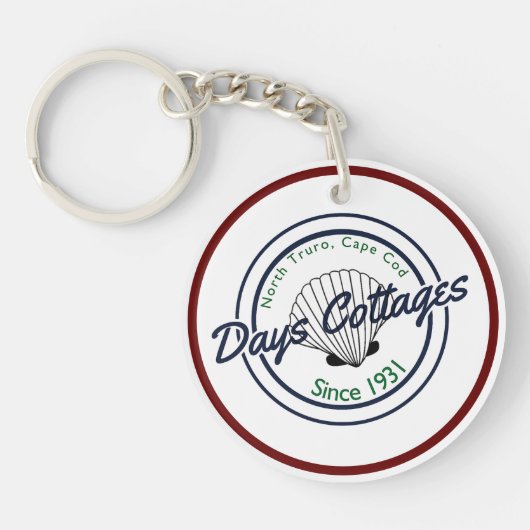 Petunia #17, Dagen Cottages Sleutelhanger (Voorkant)