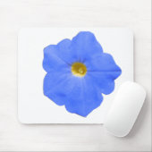 Petunia Blue en Yellow Mousepad Muismat (Met muis)