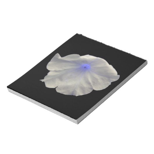 Petunia Blue Glow-notebook Notitieblok (Linkerzijde)