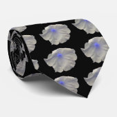 Petunia Blue Glow Stropdas (Opgerold)