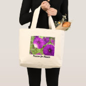 Petunia - boodschappentas grote tote bag (Voorkant (product))