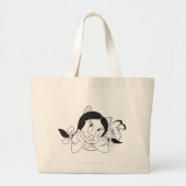 Petunia Dreaming Grote Tote Bag (Voorkant)