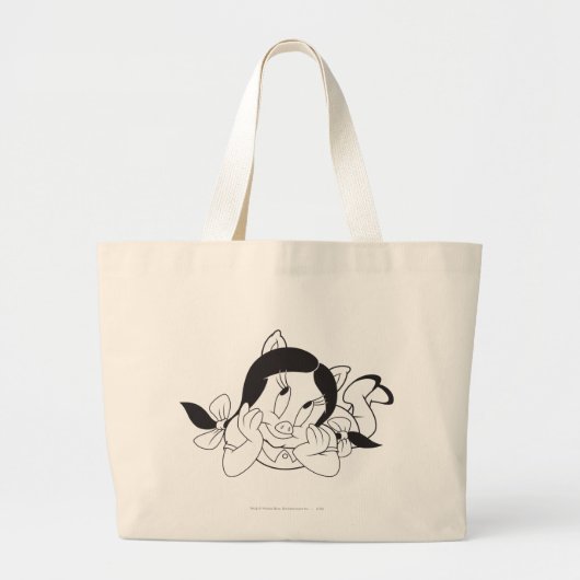 Petunia Dreaming Grote Tote Bag (Voorkant)