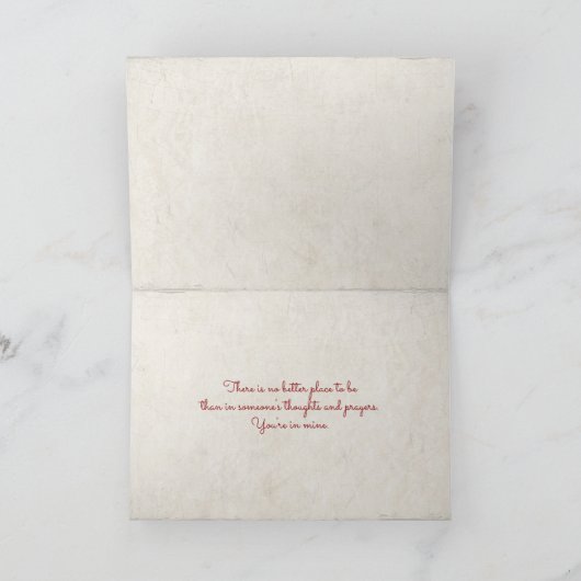 petunia en vlinderhart met borstel kaart (Binnen)