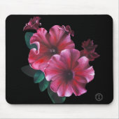 Petunia Flower mouse pad Muismat (Voorkant)