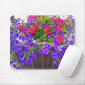Petunia Flower Patch Mousepad Muismat (Met muis)