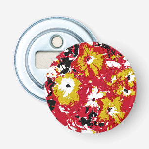 PETUNIA FLOWERS ABSTRACT BUTTON FLESOPENER