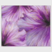 Petunia golden flow abstract cadeaupapier (Vlak)