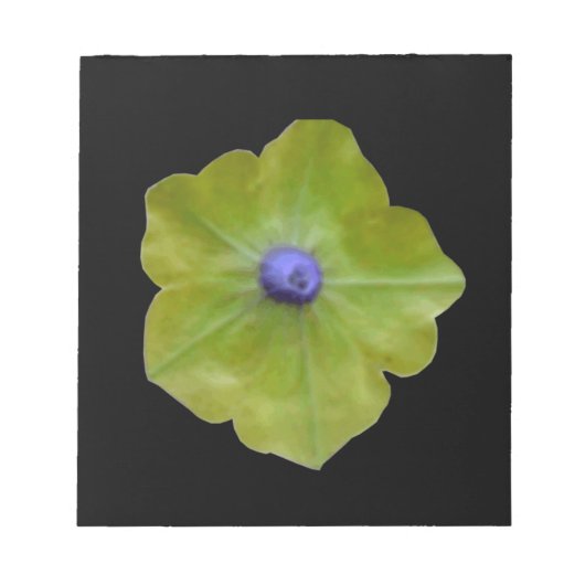 Petunia Green- en Blue-laptop Notitieblok (Voorkant)