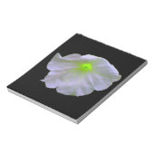 Petunia Green Glow-laptop Notitieblok (Linkerzijde)