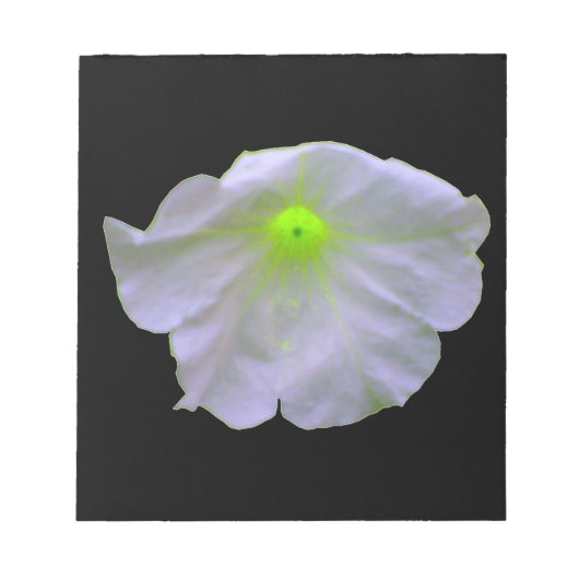 Petunia Green Glow-laptop Notitieblok (Voorkant)