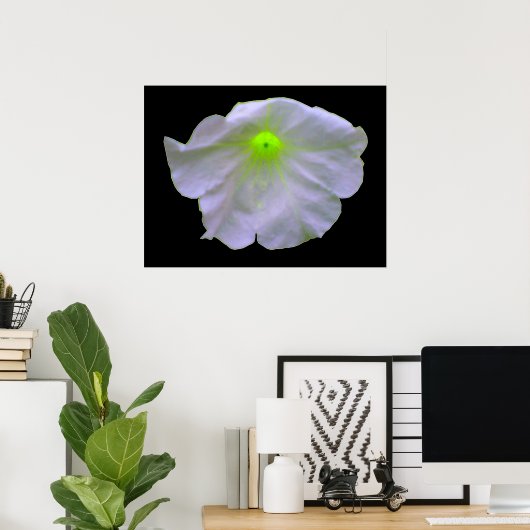 Petunia Green Glow Poster (Thuiskantoor)