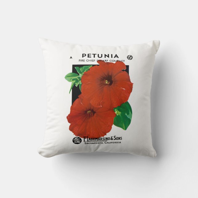Petunia Kussen (Voorkant)