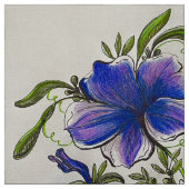 Petunia Paars Stof (Swatch)