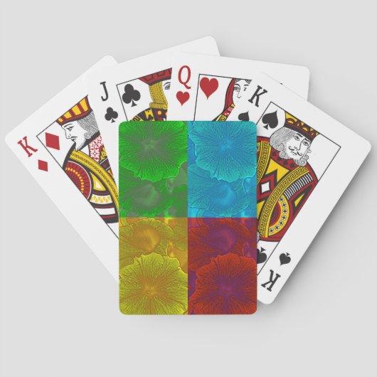 Petunia Pop Pokerkaarten (Achterkant)