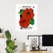 Petunia Poster (Thuiskantoor)