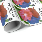 Petunia  Seed Packet Cadeaupapier (Rol Hoek)