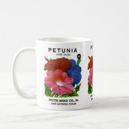 Petunia  Seed Packet Koffiemok