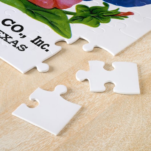 Petunia  Seed Packet Legpuzzel (Zijkant)