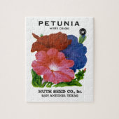 Petunia  Seed Packet Legpuzzel (Verticaal)
