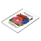 Petunia  Seed Packet Notitieboek (Linkerzijde)