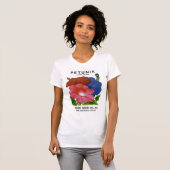 Petunia  Seed Packet T-shirt (Voorkant volledig)