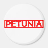 Petunia Stamp Magneet (Voorkant)
