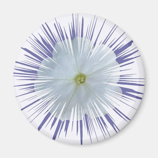 Petunia Starburst Magneet (Voorkant)