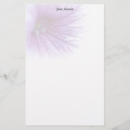 Petunia Stationery Briefpapier (Voorkant)