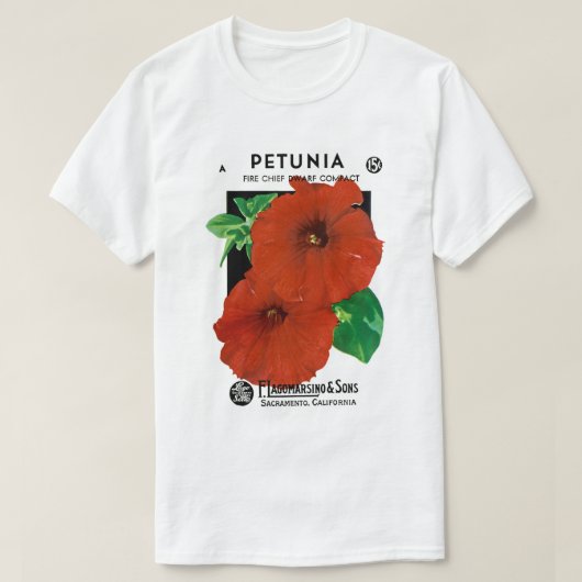 Petunia T-shirt (Design voorkant)