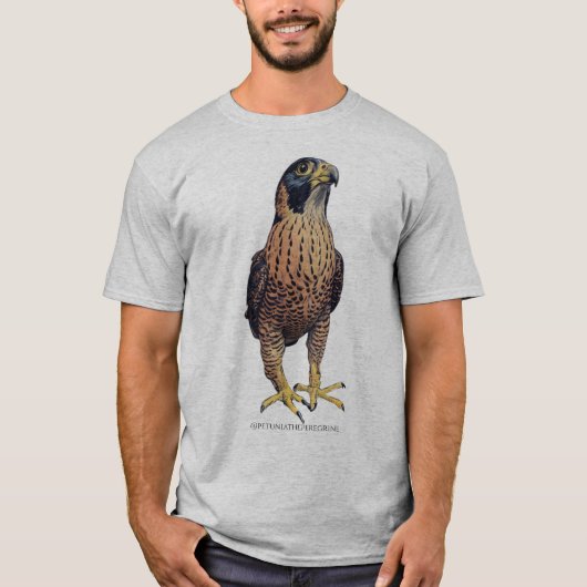 Petunia the Peregrine Falcon T-Shirt (Voorkant)
